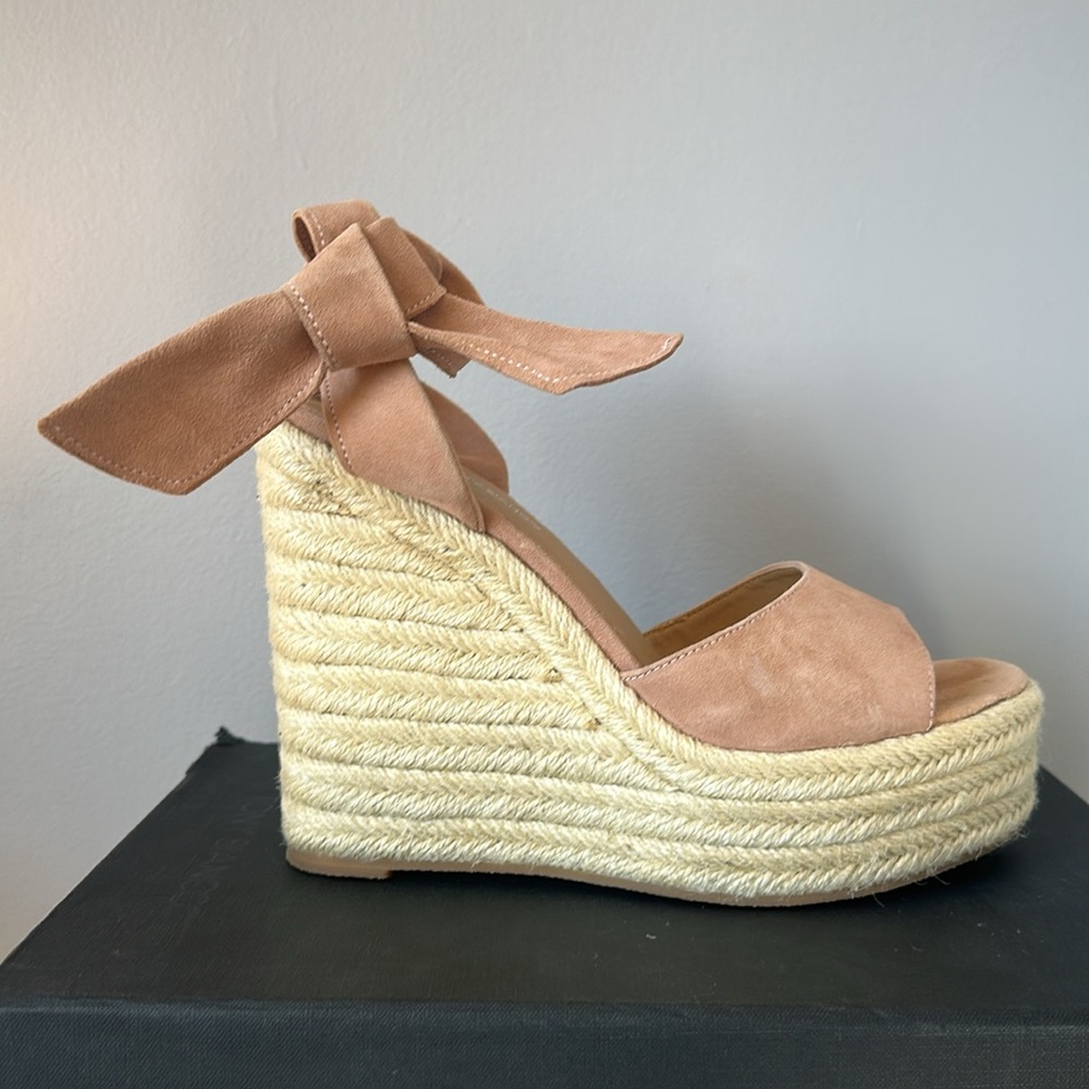 Tony Bianco Barca Suede Espadrille Wedge
